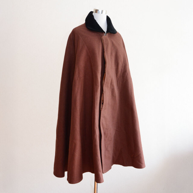 昭和中期 アンティーク ウールマント 和洋折衷 ジャパンヴィンテージ