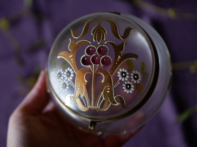 エナメルシリーズ part.5 ボンボニエール フランスアンティーク