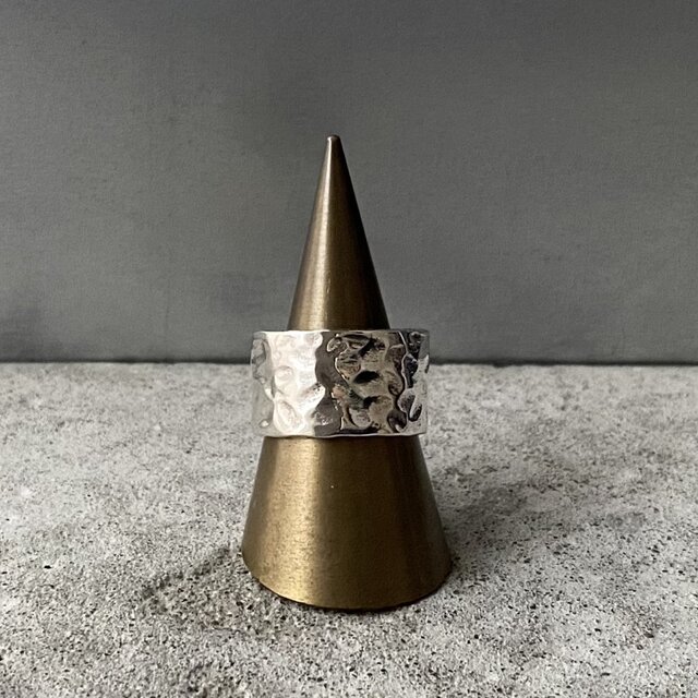 Vintage USA SILVER 925 textured design ring