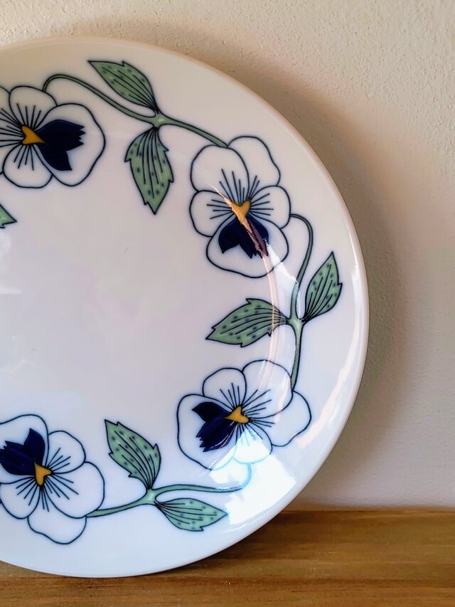 ロールストランド　 シルビアプレート２枚セット ロールストランド シルビア Rorstrand Sylvia 28mスクエア プレート