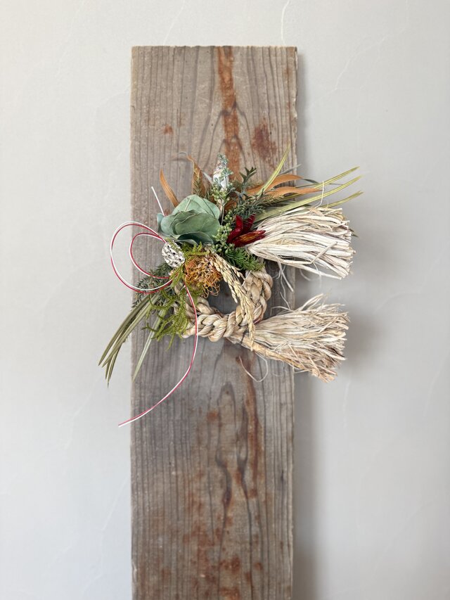 迎春のしつらえ　しめ縄飾り｜ホテイアオイ           ※期間限定