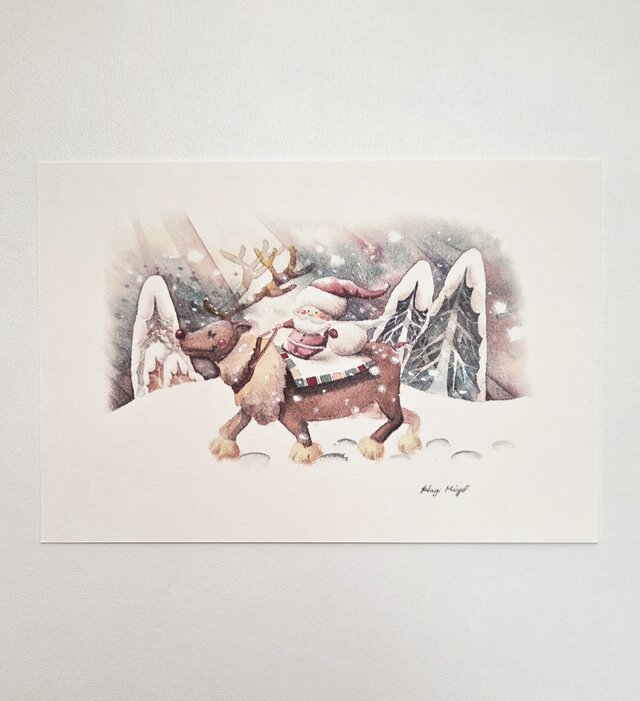 12月～2月に使える冬のポストカード6枚セット*2026年 | iichi 日々の