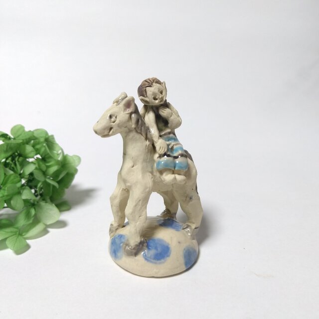 馬のり　ちび天使