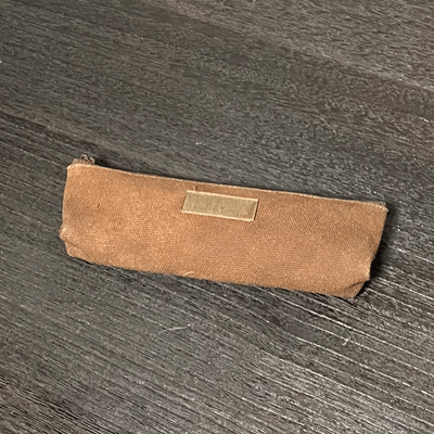 柿渋染めペンケースK22012 | iichi 日々の暮らしを心地よくする