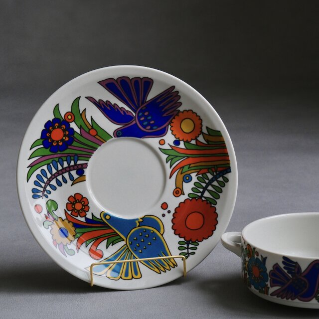 Villeroy & Boch】フランス製 / acapulco /スープボウル＆ソーサー