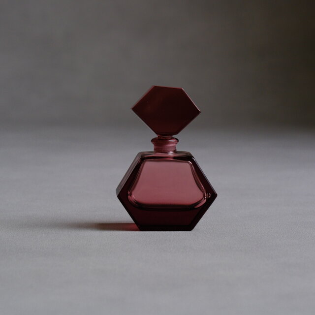 フランス製 / アンティーク / ガラス製 香水瓶 / アメジスト | iichi