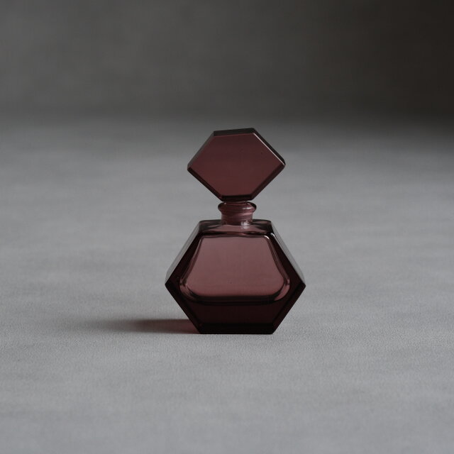 フランス製 / アンティーク / ガラス製 香水瓶 / アメジスト | iichi