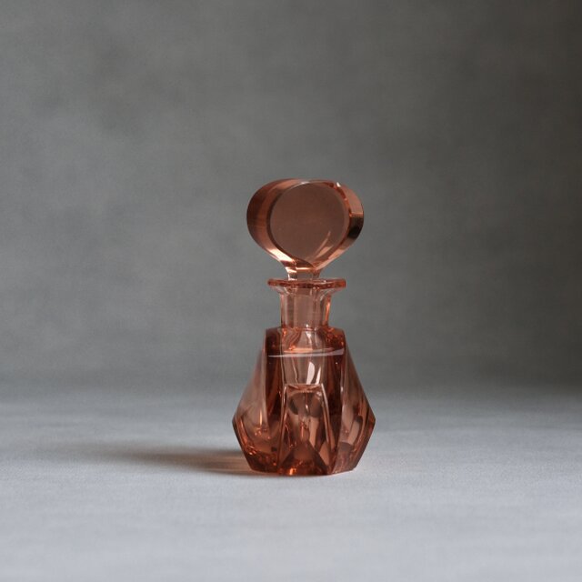 Moser】1930's / チェコスロバキア製 / ヴィンテージ / ガラス製香水瓶
