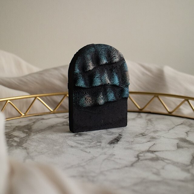 aurora sky stone | オーロラのアロマストーンオブジェ《香るインテリア》