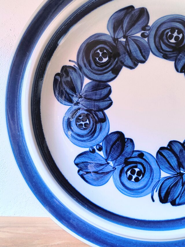 ARABIA / アラビア / Anemone（アネモネ）シリーズ / プレート（33cm