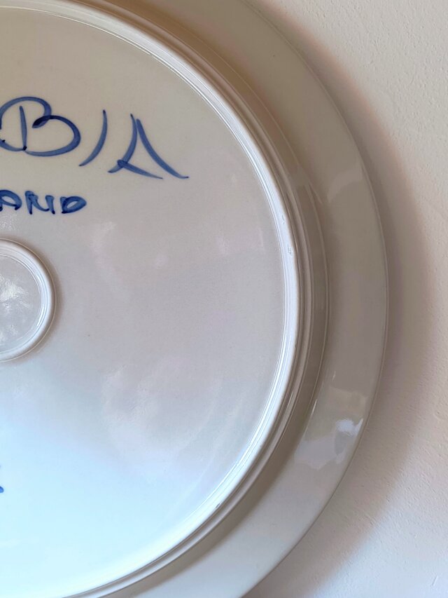 ARABIA Anemoneアネモネ 33cmプレート ARABIA/アラビア Anemone/アネモネ プレート33cm 003|北欧ヴィンテージ