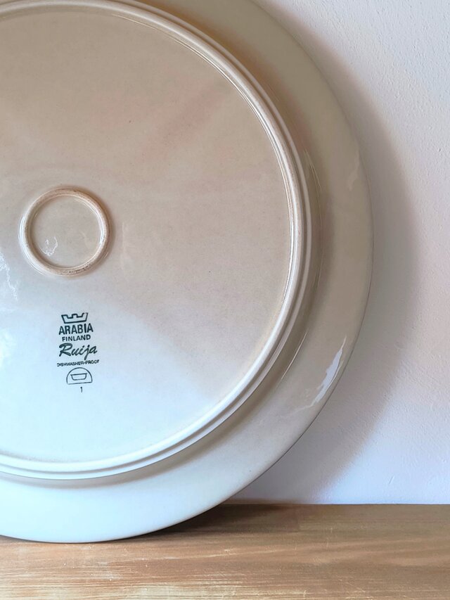 ARABIA / アラビア / Ruija（ルイヤ）シリーズ / プレート（33cm