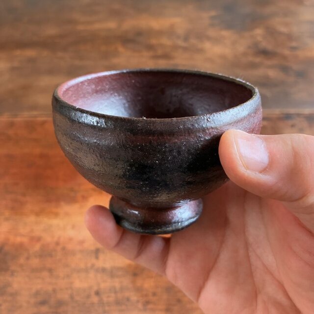 陶器のワイングラス｜ ワインカップ／タンブラー／脚付カップ
