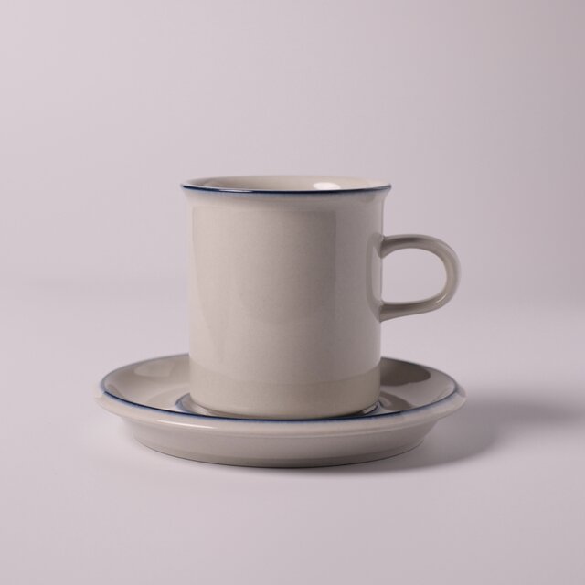 【美品】ARABIAサイマー　２０cm２枚 ARABIA Saimaa C&S アラビア サイマー コーヒーカップ&ソーサー