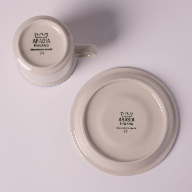 ARABIA Saimaa C&S アラビア サイマー コーヒーカップ&ソーサー