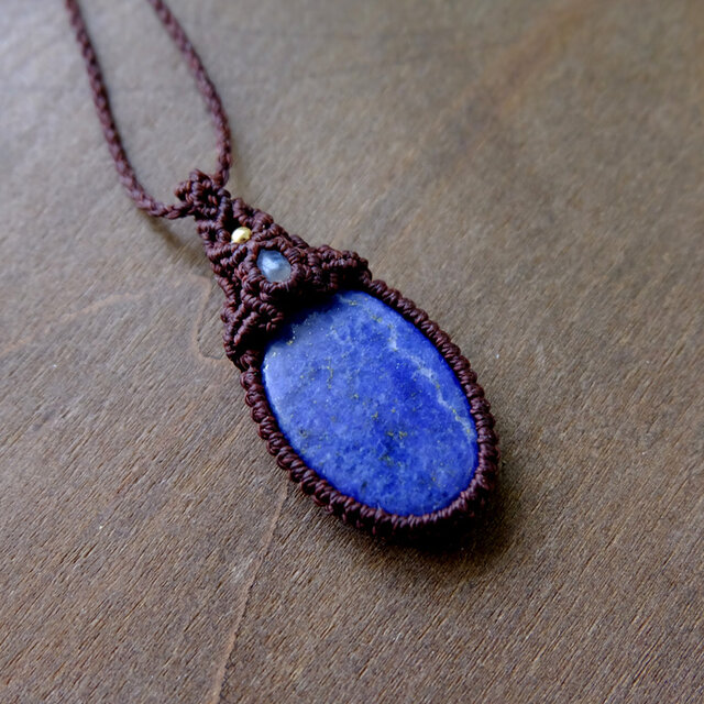 ラピスラズリ（アフガニスタン産）12月誕生石 ・ムーンストーン 男女