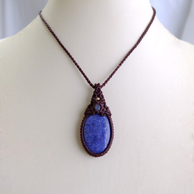 ラピスラズリ（アフガニスタン産）12月誕生石 ・ムーンストーン 男女