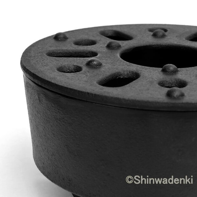 南部鉄器 アロマ 香炉 ティーウォーマー アラレ 日本製 | iichi 日々の
