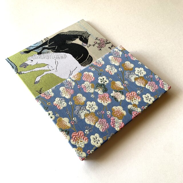 参考展示品】『梅樹下の馬』 北尾重政御朱印帳 美術名画御朱印帳 B6