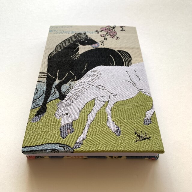 参考展示品】『梅樹下の馬』 北尾重政御朱印帳 美術名画御朱印帳 B6