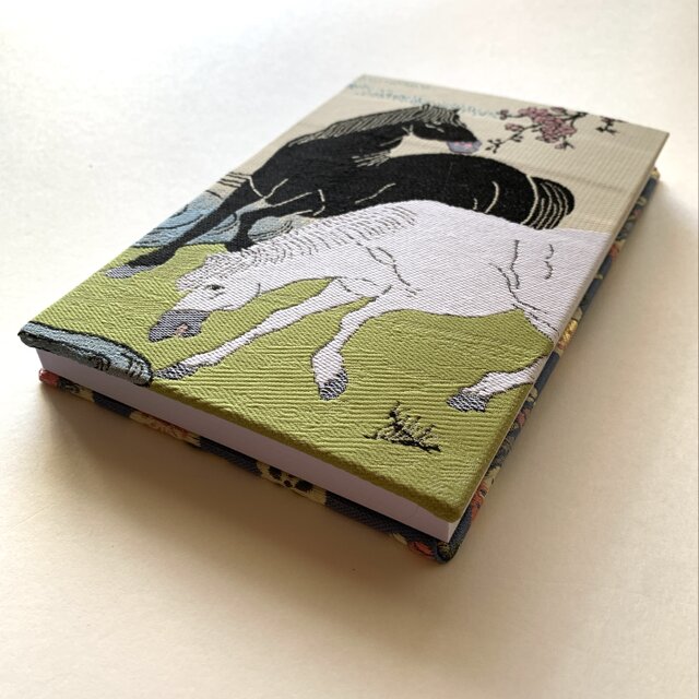 参考展示品】『梅樹下の馬』 北尾重政御朱印帳 美術名画御朱印帳 B6