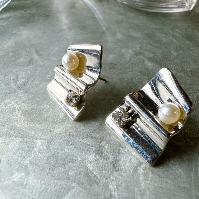 VINTAGE ヴィンテージ アクセサリー SILVER925 デザインピアス VINTAGE ヴィンテージ アクセサリー SILVER925 デザインピアス