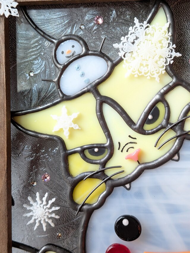 2025冬のステンドグラスパネル | iichi 日々の暮らしを心地よくする