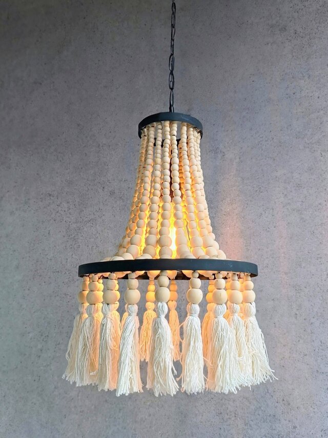 ウッド×アイアン ペンダントライト ナチュラル | iichi 日々の暮らしを