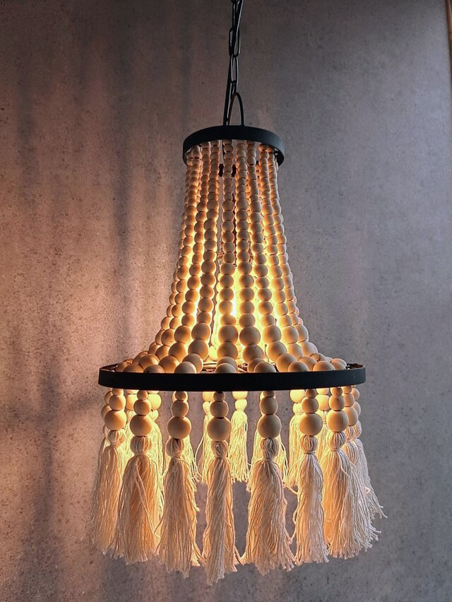 ウッド×アイアン ペンダントライト ナチュラル | iichi 日々の暮らしを