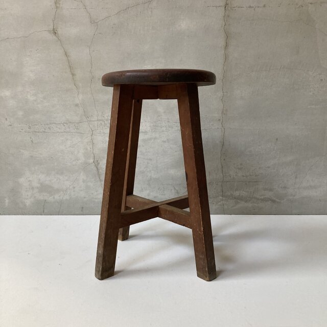 木味の良い丸椅子 スツール | iichi 日々の暮らしを心地よくする