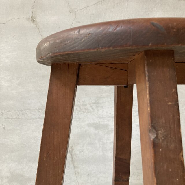 木味の良い丸椅子 スツール | iichi 日々の暮らしを心地よくする