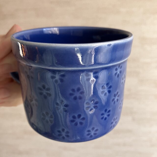 青い小花のティーカップ／Gustavsbergグスタフスベリ／Veronika