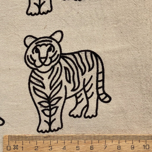 インド ブロックプリント生地 [50cm単位切売]アジュラック ベジタブル