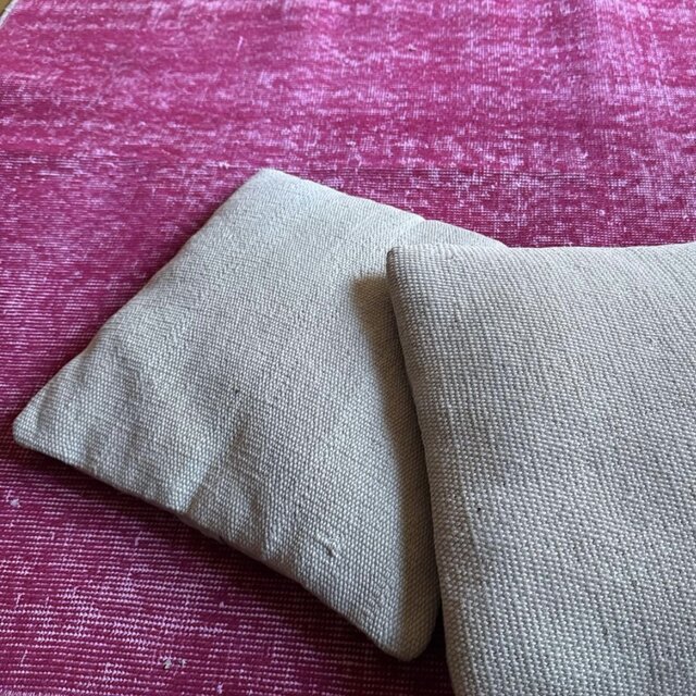 レア106×205ビビッドピンクオーバーダイ　ワンカラー　トルコヴィンテージラグ レア106×205ビビッドピンクオーバーダイ ワンカラー トルコ