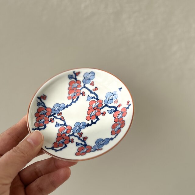 梅柄三寸小皿•3枚1組 | iichi 日々の暮らしを心地よくするハンドメイド