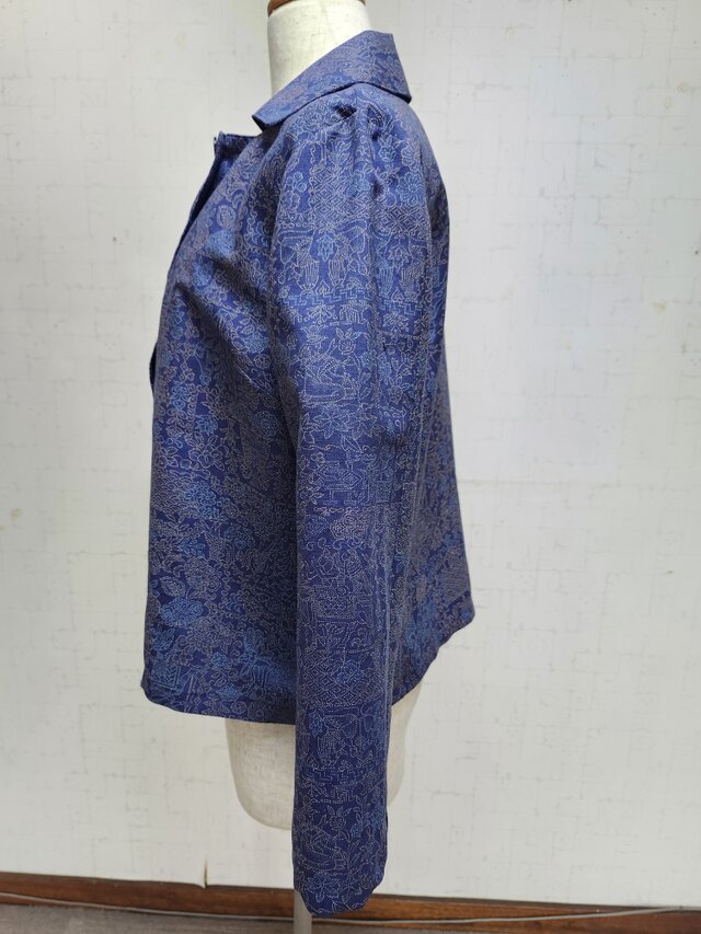 30%off 着物リメイク ジャケット | iichi 日々の暮らしを心地よくする