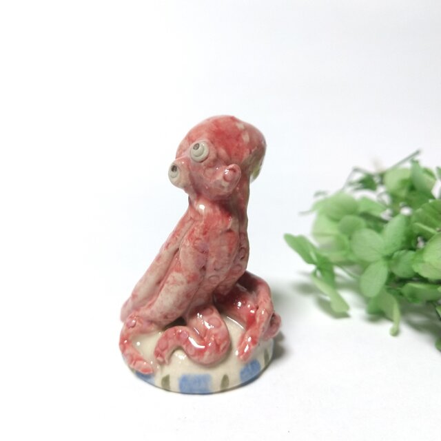タコ【ちび縁起物】 | iichi 日々の暮らしを心地よくするハンドメイド