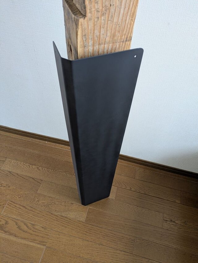 柱用 遮熱板 柱ガード 高さ120 薪ストーブ ヒートシールド L字型