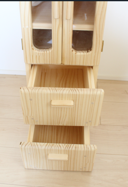 受注品】おままごと食器棚 | iichi 日々の暮らしを心地よくする