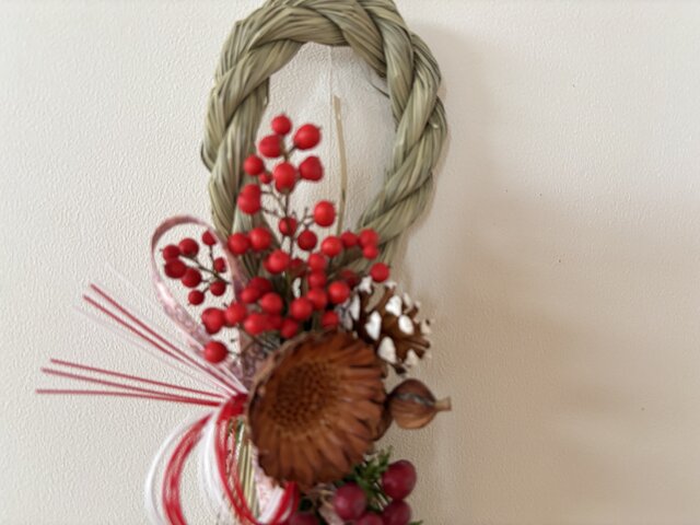 しめ縄（房飾）のお正月飾り(コンパクター） | iichi 日々の暮らしを