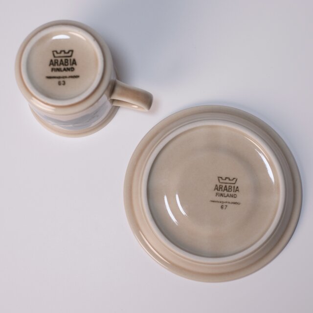ARABIA Ruija C&S アラビア ルイージャ ルイヤ コーヒーカップ
