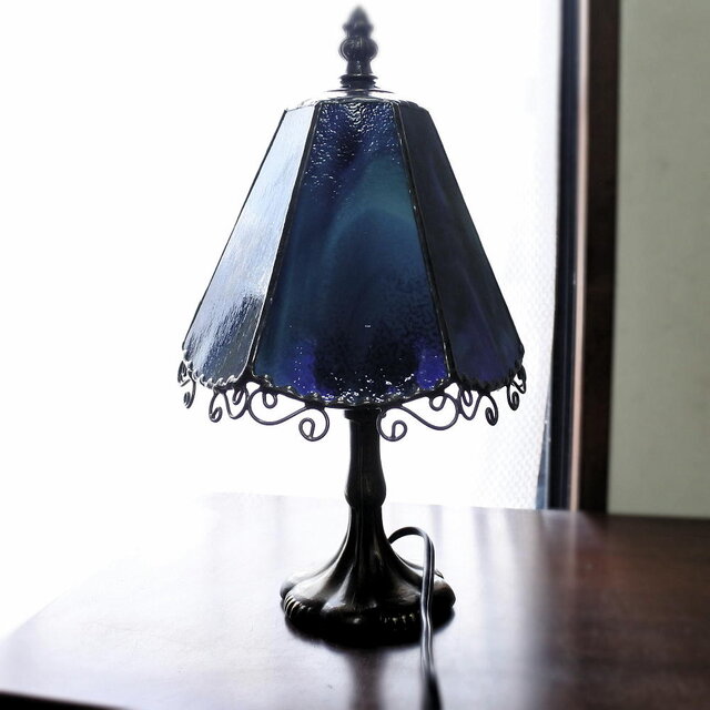 ステンドグラス テーブルランプ ハンドメイド品4357 ステンドグラス テーブルランプ ハンドメイド品4357 ライト・照明