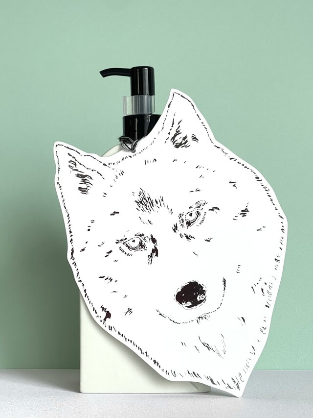 SAPI「日々の器」美濃焼ソープボトル(白)ーwolf tag set | iichi 日々