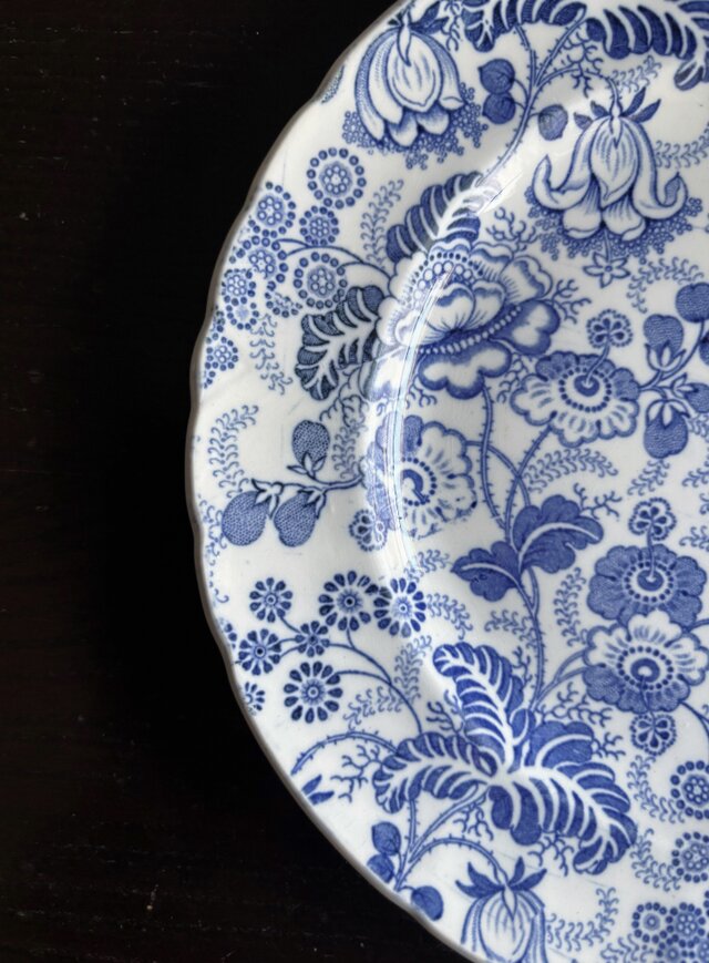 J.Vieillard&Cie/Bordeaux タピスリー 平皿 φ20.5cm フランス