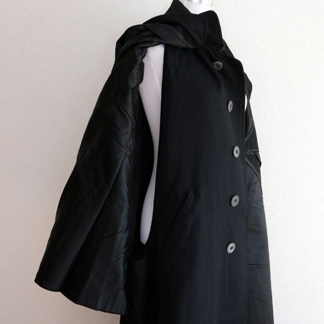 大正〜昭和初期 ウール トンビマント 二重廻し ジャパンヴィンテージ