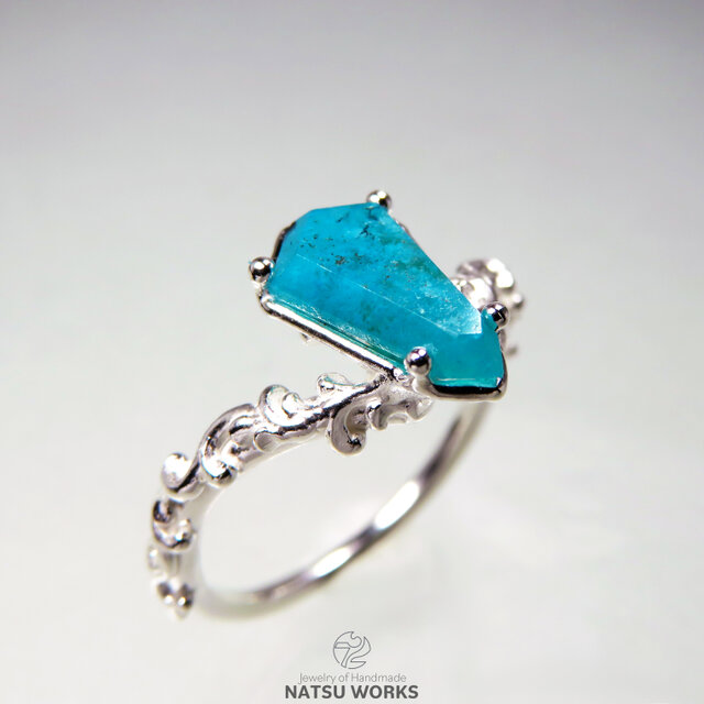 クリソコラ カルセドニー リング / Chrysocolla Chalcedony Ring 231