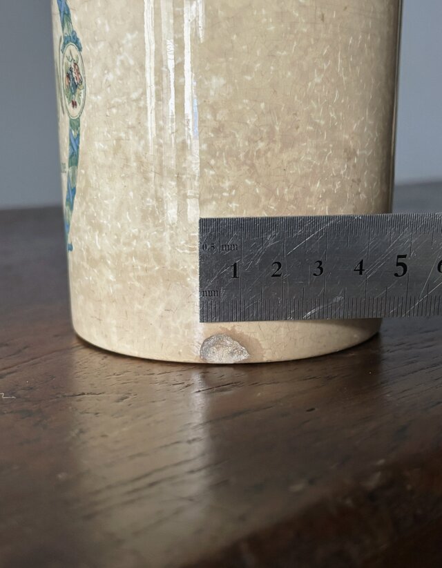 19世紀末 ジャムポット Luneville リュネヴィル 可能性 h13.5cm