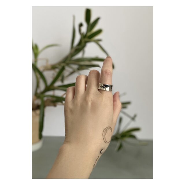 Vintage USA SILVER 925 mode design ring | iichi 日々の暮らしを 