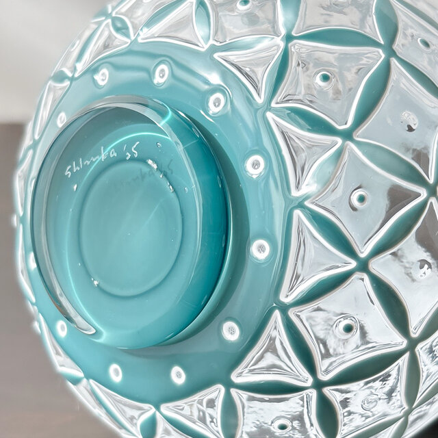 pattern vase 灰水七宝 | iichi 日々の暮らしを心地よくする