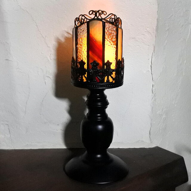 牛骨スカルランプ アンティーク&インテリア間接照明 Skeleton Floor